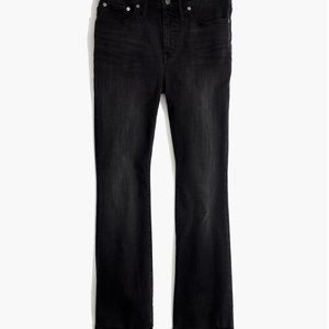Madewell Black Cali Demi-Boot Jean